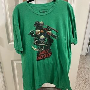 Zero Foxtrot T-Shirt Size XL green shell shocked